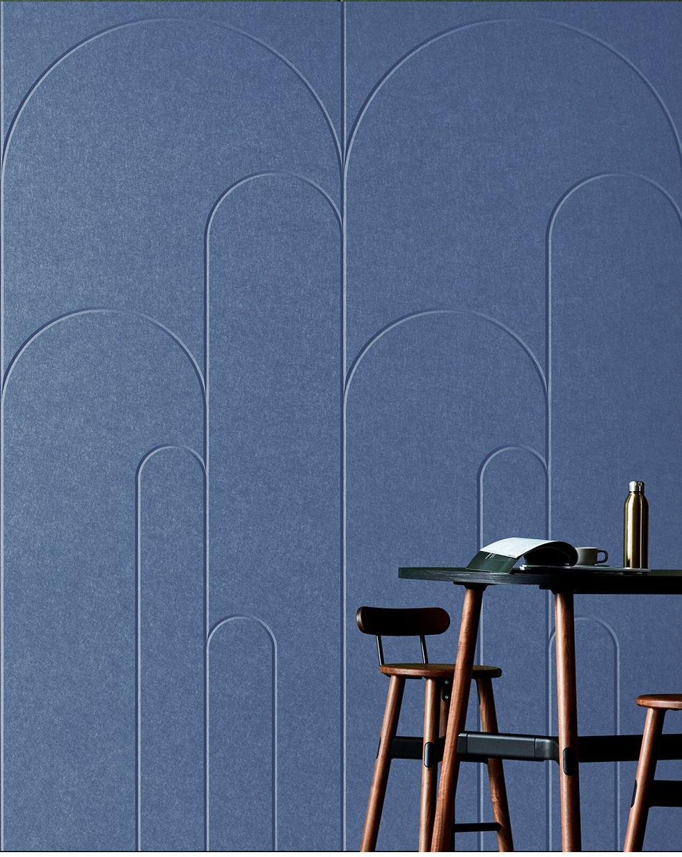 Panel con arcos en ambiente